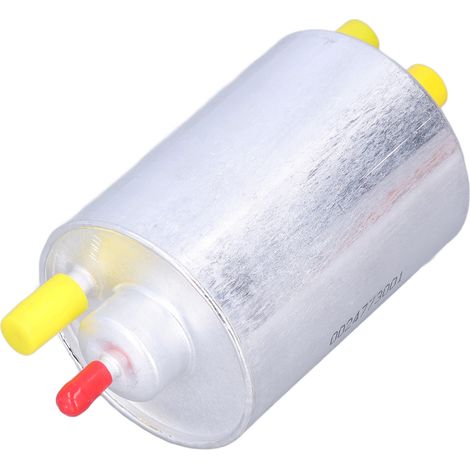 Ortviai Filtre à carburant pour Mercedes-Benz 0024773001 en alliage d'aluminium, média plissé rond (1/5)