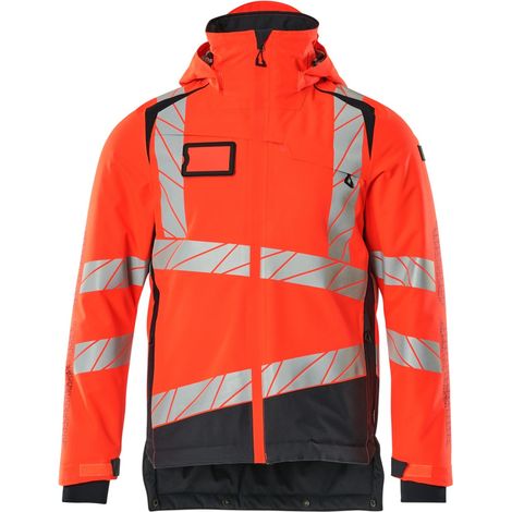 Mascot ACCELERATE Winterjacke 19335-231 2XL hi-vis rot/schwarzblau