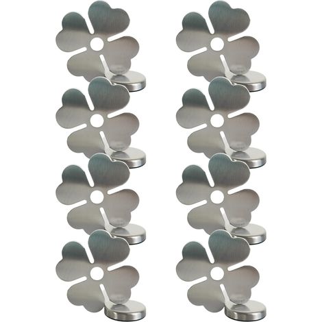 Lot de 8 poids de nappe robustes en acier pour la maison, le camping, ancrages de nappe (1/5)