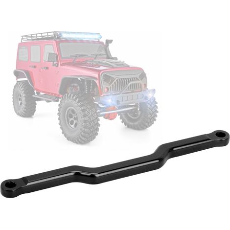 Biellette de direction en alliage d'aluminium avec vis, compatible avec voiture RC RGT 136100 1/10, noire, référence 68019BL (1/5)