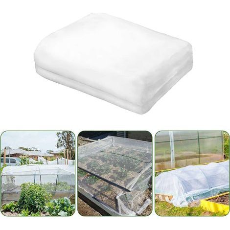 Insektennetz zum Schutz von Garten und Gemüsebeeten, Erdbeerpflanzenschutz, 3 x 6 m (1/5)