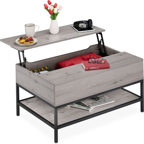 Lift top coffee table