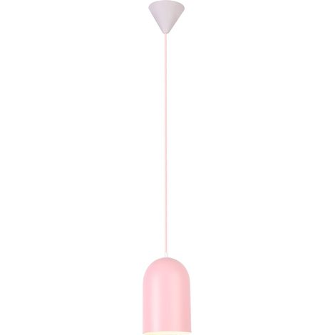 Lampada a sospensione Candellux OSS 1 luce E27 rosa Ø15cm