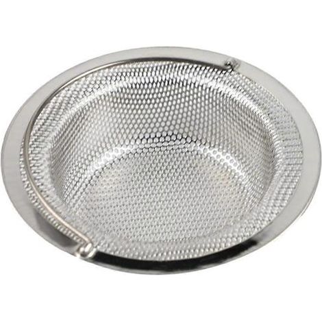 Panier filtrant carré pour évier de cuisine, anti-obstruction, 1 pièce (1/5)