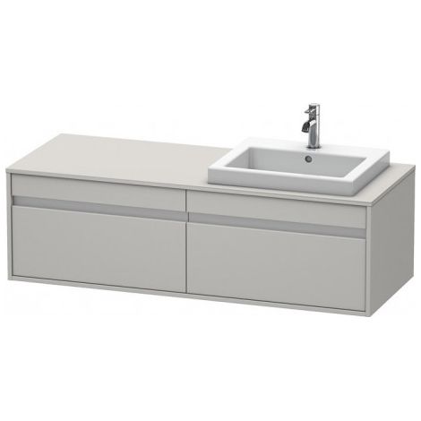 Duravit Ketho Meuble sous-lavabo sur console suspendu,