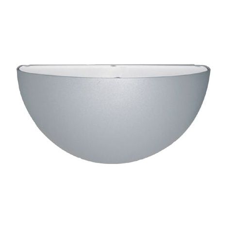 Applique moderna quarto di sfera lampada parete per esterno alluminio (1/3)