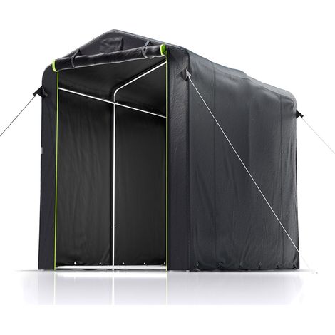 Tenda per attrezzi a prova di intemperie S Tenda-garage per biciclette, moto e attrezzi da giardino