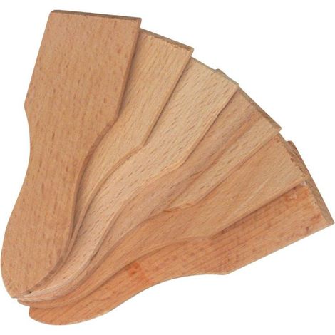Spatules a raclette lot de 6 spatules 141393 (1/2)
