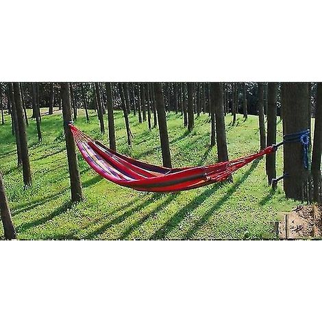 Hamac arc-en-ciel portable d'extérieur 190x80cm, balancelle de voyage, lit suspendu (1/5)