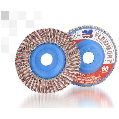 LAMELLEN SCHLEIFTELLER KÖRNUNG 60 Ø115MM MONTOLIT FLEXIMONTGG