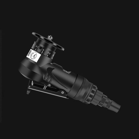 Versatile Pneumatic Chamfering Machine for R/C Angles and Edges on Steel, Aluminum, Wood, and More - Easy One-Handed Operation