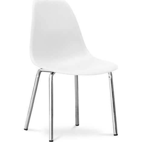 Sedia Dorwick - Opaco Bianco