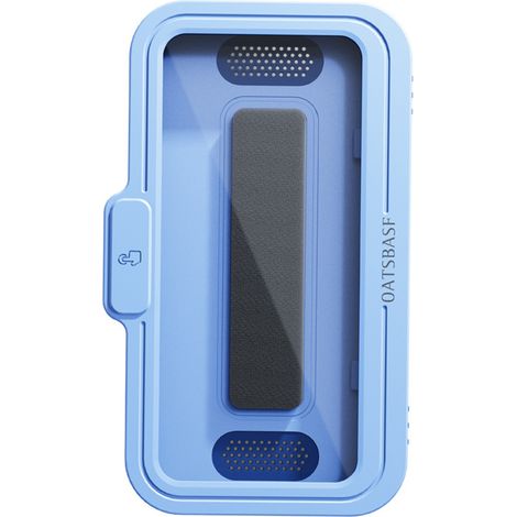 Support Téléphone Douche Étanche - Rotation 360° - Film Anti-buée - Compatible Smartphones 4 à 7 Pouces - 1 Pièce (1/5)