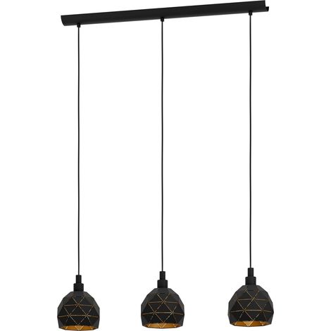 Lustre 1 suspension à 3 flammes, lampe suspendue en (1/5)