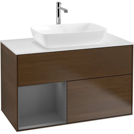 Villeroy & Boch G771GKGN Armoire sous lavabo Finion G77 (1/2)