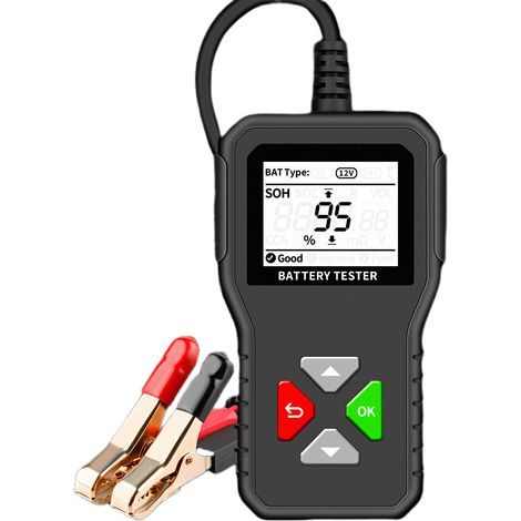 6V/12V/24V battery tester, automotive alternator tester, suitable for automobiles. (1/5)