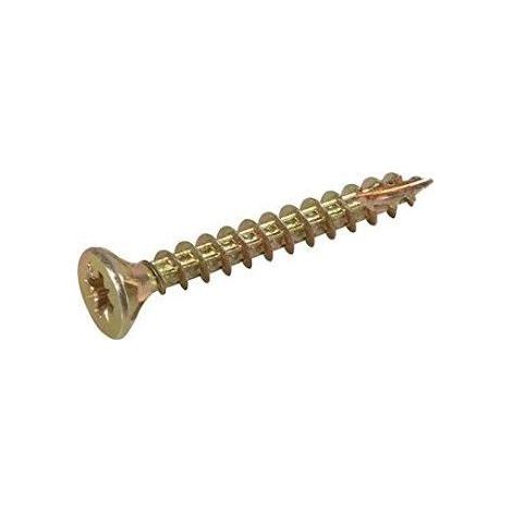 Vis Rocket tête fraisée Pozi VYNEX Acier zingué 4x16 - Boite de 500 - 351400025111