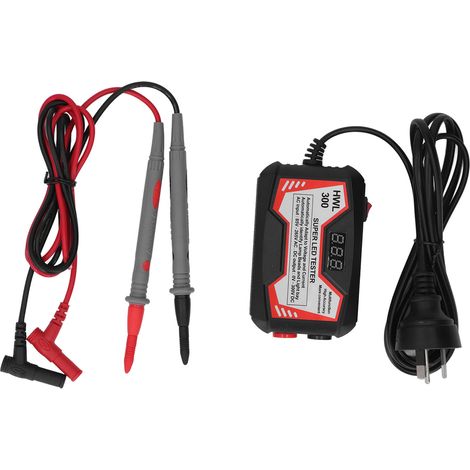 Testeur de perles LED sans démontage, boîtier ABS, outil de diagnostic rétroéclairage TV pour réparation, 85‑265V prise AU (1/5)