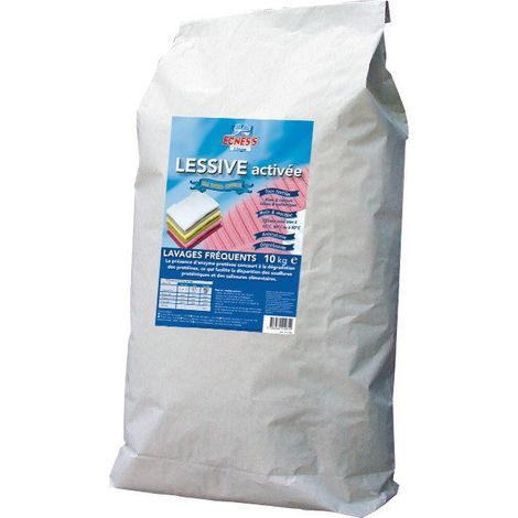 Detergente en polvo activado 10 kg