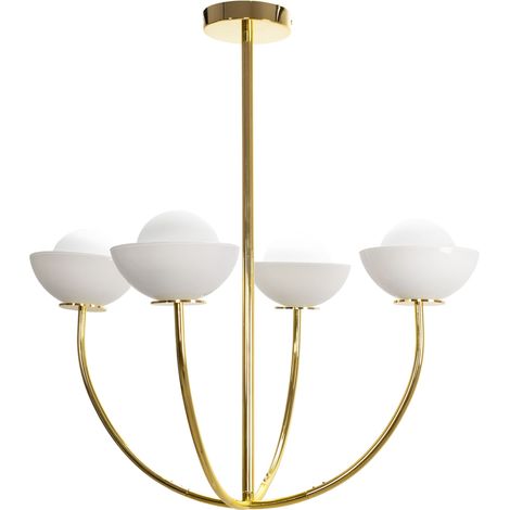 Pendant Lamp TOOLIGHT APP1200-CP Metal Gold - White G9 4-light points (1/5)