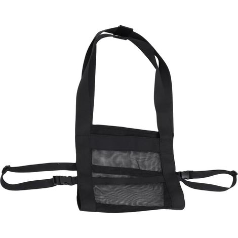 Élingue de Pesée Suspendue pour Volailles 60x35 Cm en Pvc Robuste Noir, Paquet Filet Respirant pour Poulet et Agneau, Accessoire Ferme et Élevage Pratique pour Pesage Animal (1/5)