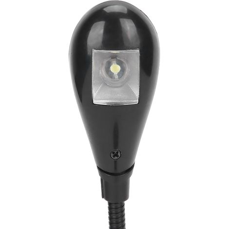 Lampe de lecture à pince LED rotative à 360°, lumière blanche, 5000K-6000K (1/5)