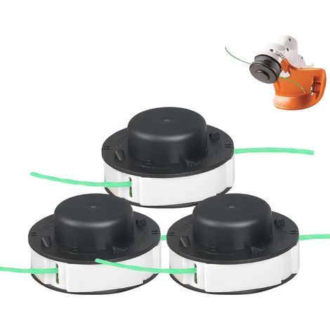 Lot de 3 bobines de fil de rechange pour Stihl Fsa 56, Weed Eater String pour Stihl Autocut 2-2 Fsa 56-Karteo (1/5)