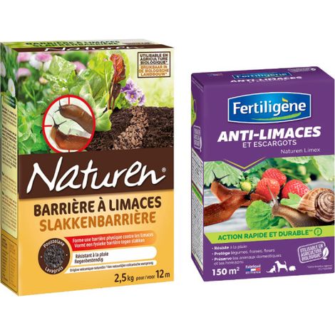 Paquete antibabosas - NATUREN Gránulos - 450g - FERTILIGENO Gránulos - 2,5kg