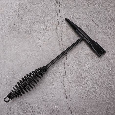 Marteau de soudure à poignée ressort, marteau à écailler nettoyant, décrouteur scories soudure (432G) (1/5)