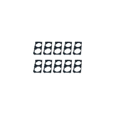 10 supports de batterie 32650, supports de sécurité en plastique pour cellules 32650-1x2- (1/5)