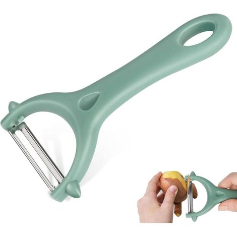 Éplucheur Universel,Éplucheur de pommes de terre de cuisine,Eplucheur Legumes Manuel,Eplucheur Pomme De Terre Epluche Legume Potato Peeler,pour légumes, carottes, fruits,Lave-Vaisselle (1/5)