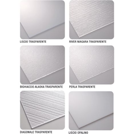 VETRO SINTETICO MM.2,5 50X100 ALASKA TRASPARENTE