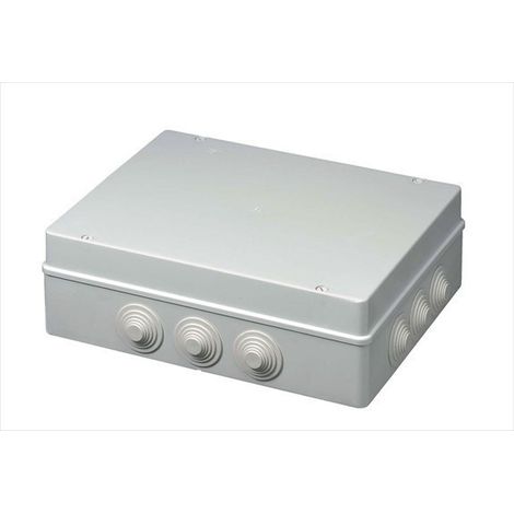 Cassetta Derivazione Passacavi Ip55 380X300X120 (Elettrocanali Cod. Ec400C9)