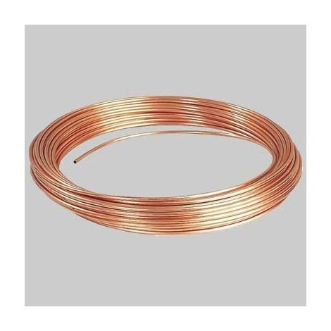 TUBO RAME NUDO "SCUDO" IN ROTOLI Ø16 x 1 mm