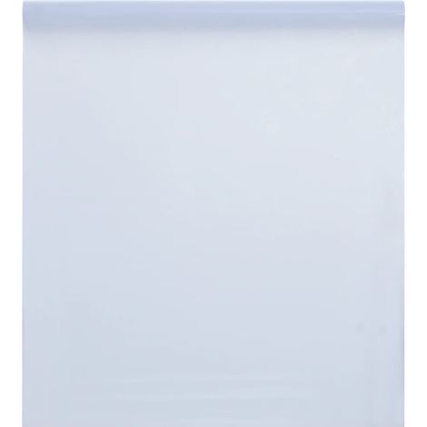 Fensterfolie Folie Sichtschutzfolie Statisch Matt Weiß PVC vidaXL (1/5)