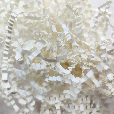 Papier froissé découpé, rembourrage pour emballage cadeau, garnissage de paniers, anniversaires, mariages et autres occasions (1/5)