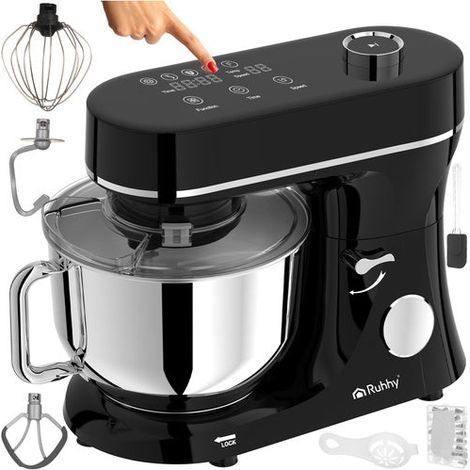 Robot culinaire a bol chauffant multifonction capacite de 2 l
