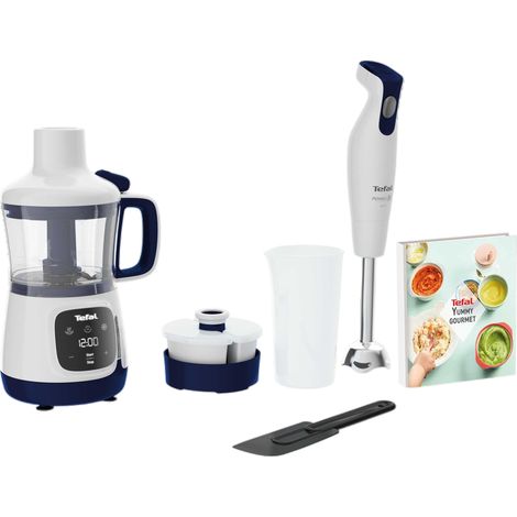 Frullatore Tefal Yummy Gourmet HB55W4 Bianco 0,8 Litri (1/2)