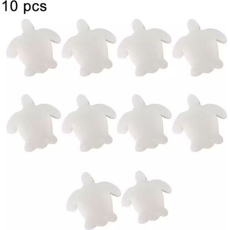 10 PCS Éponge Spa Réutilisable Éponge Absorbant l'huile Durable Éponge d’Écume Blanc Accessoire Spa Outils De Nettoyage Absorbe de Graisse Eponge pour Jacuzzi Nettoyant Piscine (1/4)