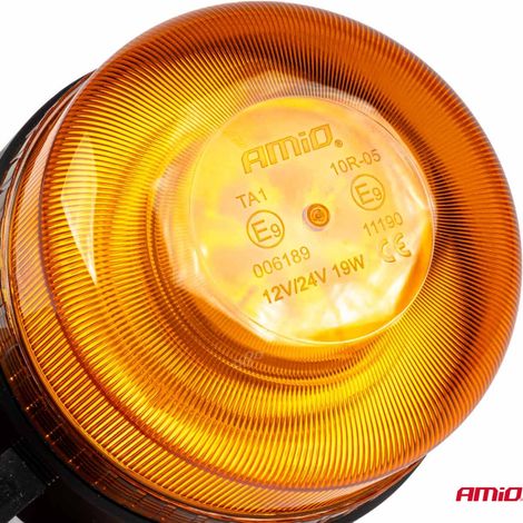 Balise LED sans fil avec télécommande R65 R10 12V 24V AMIO-03932 (1/5)