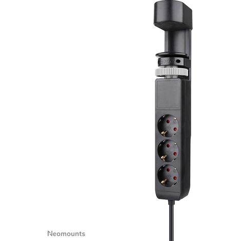 Neomounts DS22-840BL6 regleta negra con puertos USB (1/4)