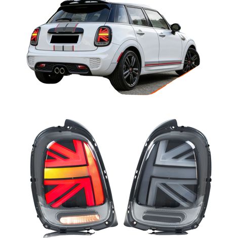 Ensemble de Feux Arrières, 12V, 35W, 3400LM, Compatible avec Mini Cooper F55 F56 F57, Clignotant Séquentiel (1/5)