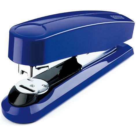 20 grapadora Flat Clinch Harmony B 4FC, capacidad 50 hojas, color azul