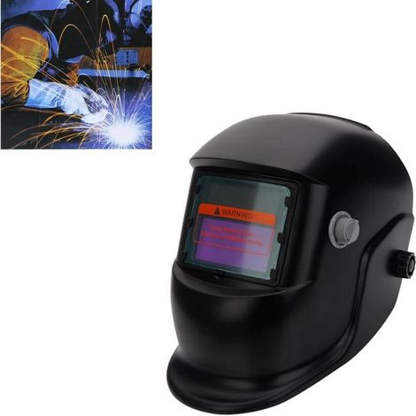 Casco Per Saldatura Cristalli Liquidi Protezione Saldatrice Salda Tubi (1/2)