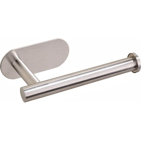 Porte Papier Toilette, Support Papier Toilette Mural, 304 Acier Inoxydable Porte Rouleau Toilette, Sans Perçage Porte-Papier Hygiénique Autocollant 3M, Gris Taille Unique (1/5)