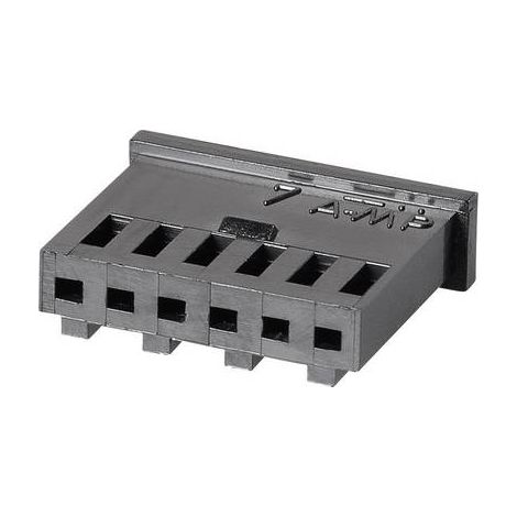 TE Connectivity Boîtier femelle pour câble série AMPMODU MOD II Nbr total de pôles 12 Pas: 2.54 mm 280514 1 pc(s) V466211 (1/3)