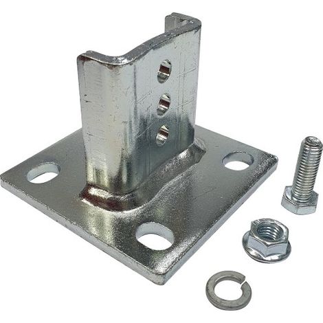 BFT SFR B completo - staffa regolabile (avvitata) per un supporto per 1 attuatore (N735002 00001) (1/4)
