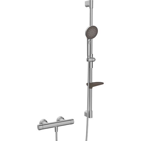 HANSA HANSAPRISMA Brausebatterie mit Brausegarnitur, 970mm,