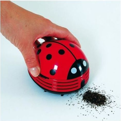 Mini aspirateur de table coccinelle - mini aspirateur à piles - Cadeau cuisine et art de la table-Ywey (1/4)