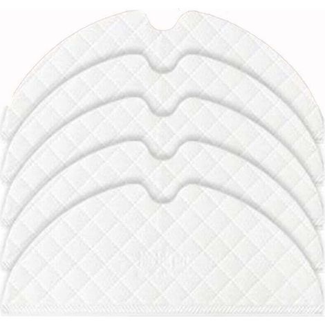 Pack de de 4 chiffons de nettoyage , XU,jetables pour aspirateur robot Dreame D9 (blanc), produit qualité supérieure, durable et fiable, matériaux sélectionnés, conforme normes (1/3)